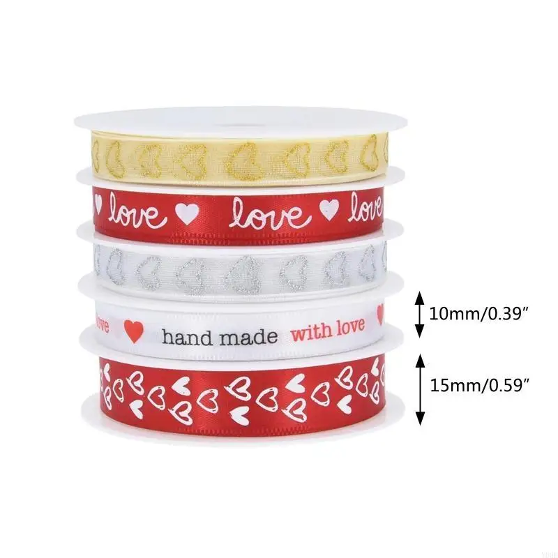 Ribbon Ribbon Ribbon cho quà tặng Tiệc tùng Trang trí DIY Handmade Y08E