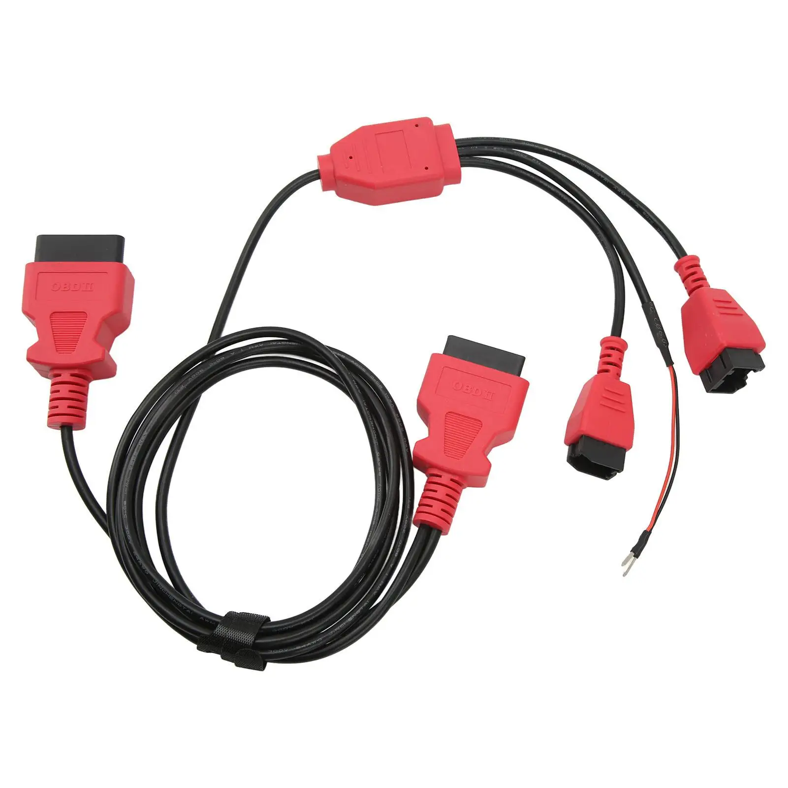 Diagnostic Cable Diagnostic Cable Adapter 12Pin 8Pin Anti Aging Wearproof Plug and Play Rubber ABS for fca All Vehicles