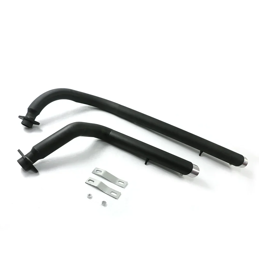 For Honda Shadow Aero 750 VT750 C2 Phantom Spirit ACE VT750C VT400 Motorcycle Exhaust Pipe Silencer Kit With Removable Muffler