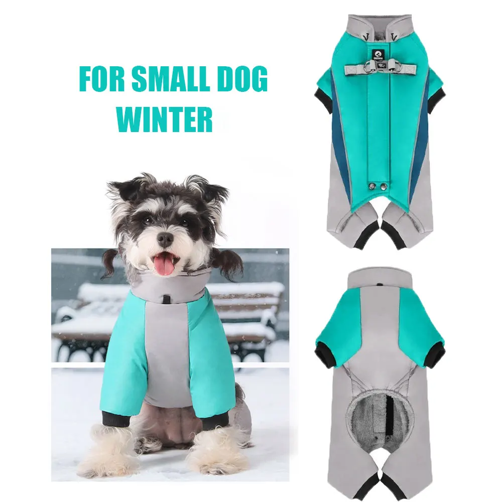 

Small Dog Pet Clothes Reflective Dog Jacket Warm Winter Waterproof Windproof Dog Winter Clothes for Small Dogs Puppy Supplies