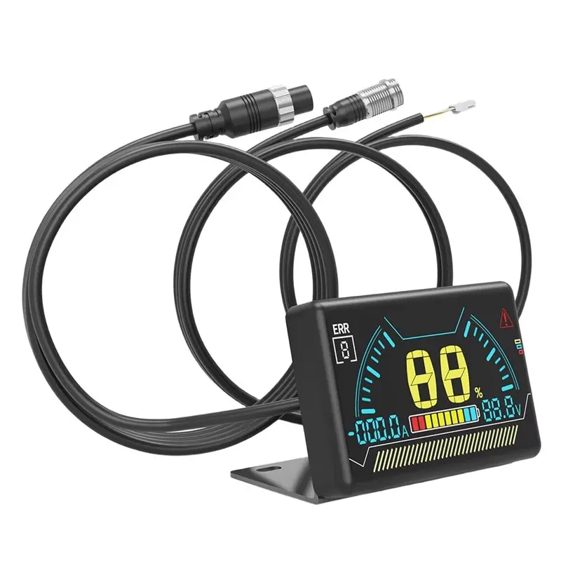 

【СКИДКА!】Умная BMS-система для аккумуляторов с ЖК-дисплеем 2,3 дюйма, интеллектуальный индикатор уровня заряда, кабель в комплекте