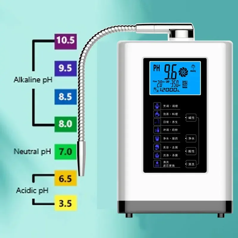 2024 househol 5/7 plates japan alkaline kangen water machine alkaline water purifier