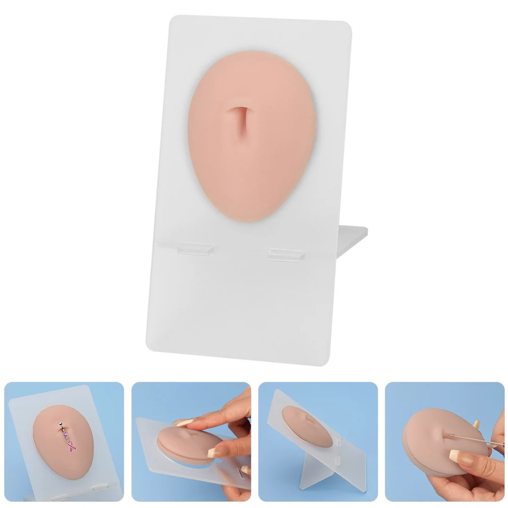 3D سيليكون محاكاة السرة الجلد وهمية لممارسة الوشم الجلد الاصطناعي الناعم مناسبة للمبتدئين والخبراء #5