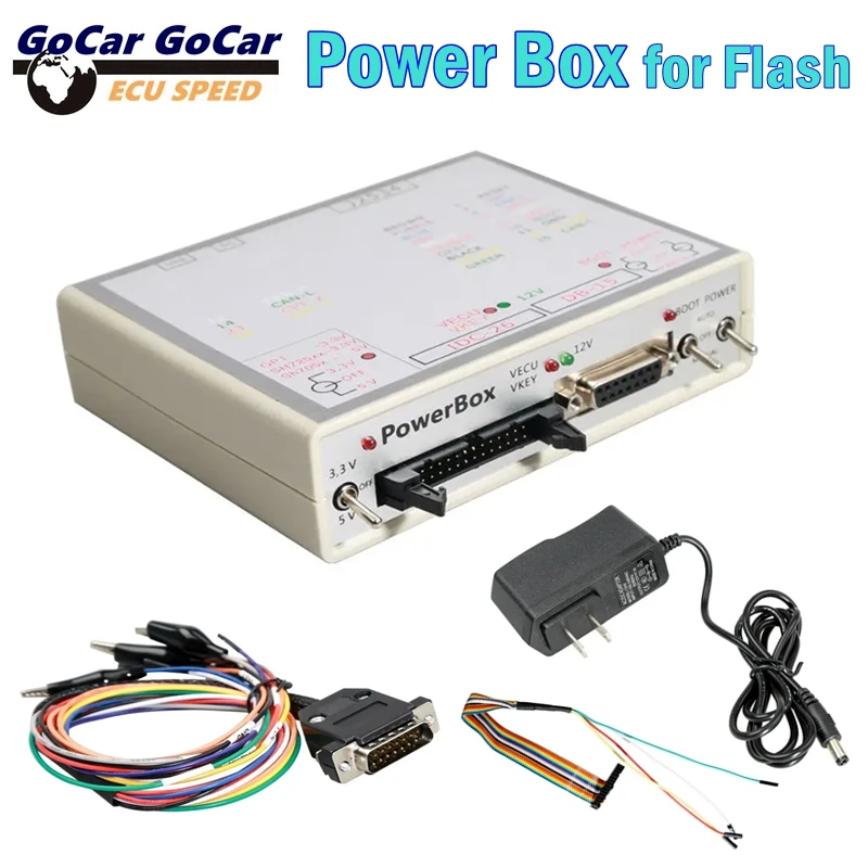 Image of ECU FLASH JTAG PowerBox für PCM-Flashing über J2534 Kompatibel mit Openport 2.0 Power Box ECU-Programmierwerkzeug