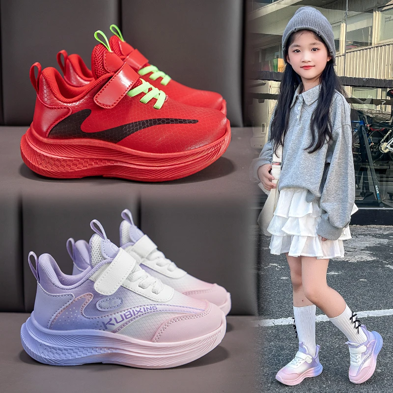 

2026 New Kid Sneakers Summer Fashion Girls Shoe Kid Running Shoes Breathable Male Women Sneakers Allmatch Casual Shoes