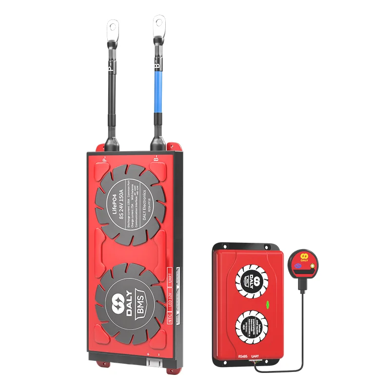 Daly-equilibrador activo inteligente BMS lifepo4 4s, 12v, 8S, 12S, 16S, 24S, 12V, 24V, 36V, 48V, 30A, 60A, 80A, 100A, 150A, 200A