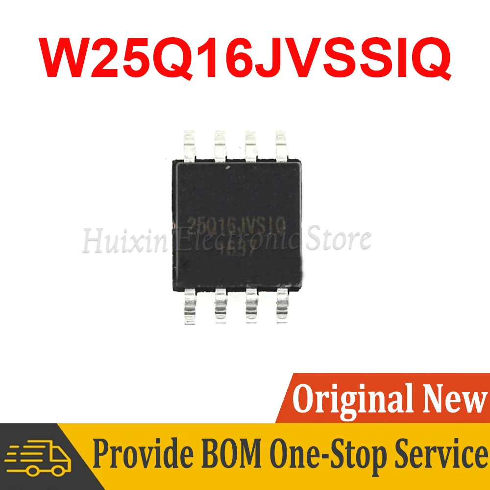 5pcs W25Q16JVSSIQ 25Q16 W25Q16BVSSIG W25Q16 SOP-8 SOP SMD New and Original IC Chipset