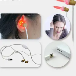 Red Light Earplug 650nm Red Light Wavelength Ear Care