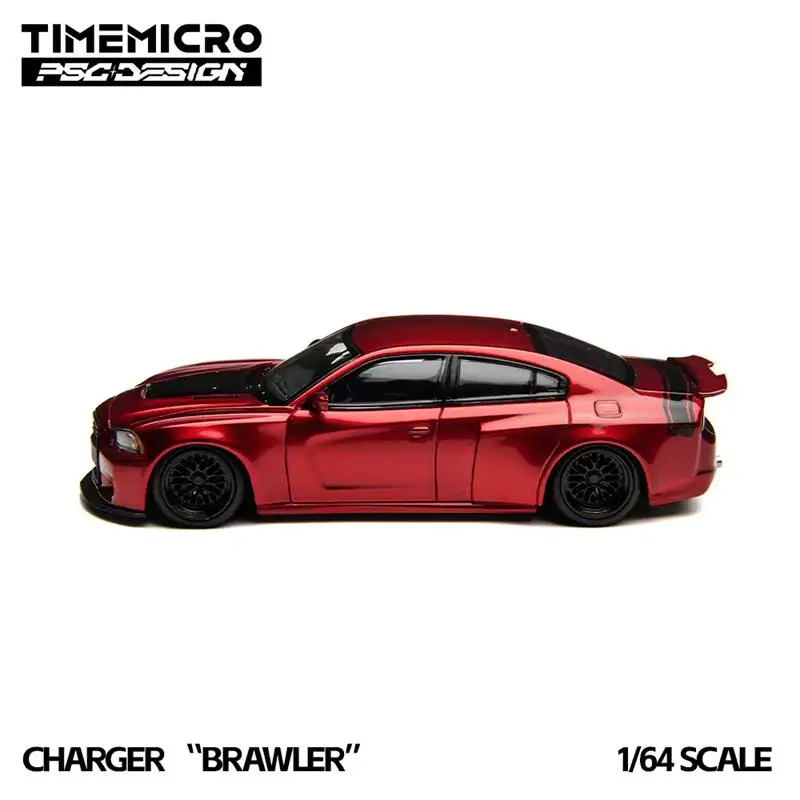 

TimeMicro × PSC DESIGN 1:64 Brawler Charger Die-Cast Car Model Miniature Gifts