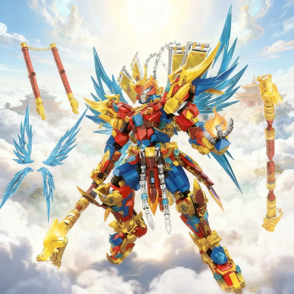 

MOC Great Sage Mecha Robot Educational Building Blocks Toys for Building Blocks Toys Bricks Perfect Birthday Gifts for Friends