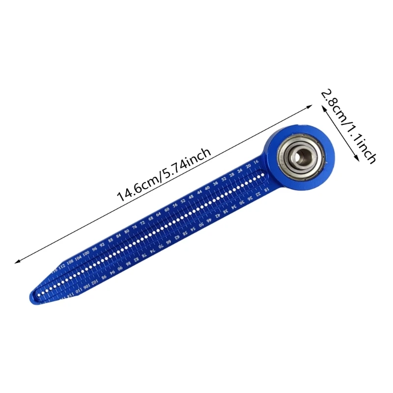 Brújula dibujo para carpintería, herramienta dibujo Circular, regla agujero, medidores trazado, herramienta