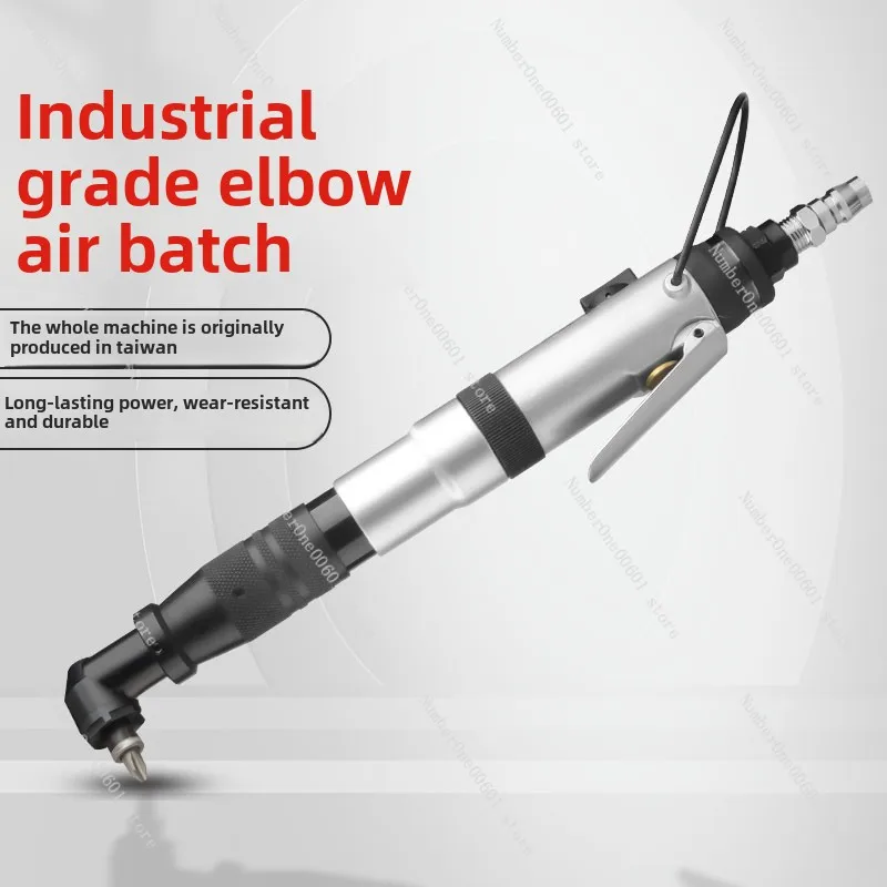 Pneumatic Elbow Clutch Air Batch Preset Torque Automatic Stop 90 Degree Right-angle Screwdriver