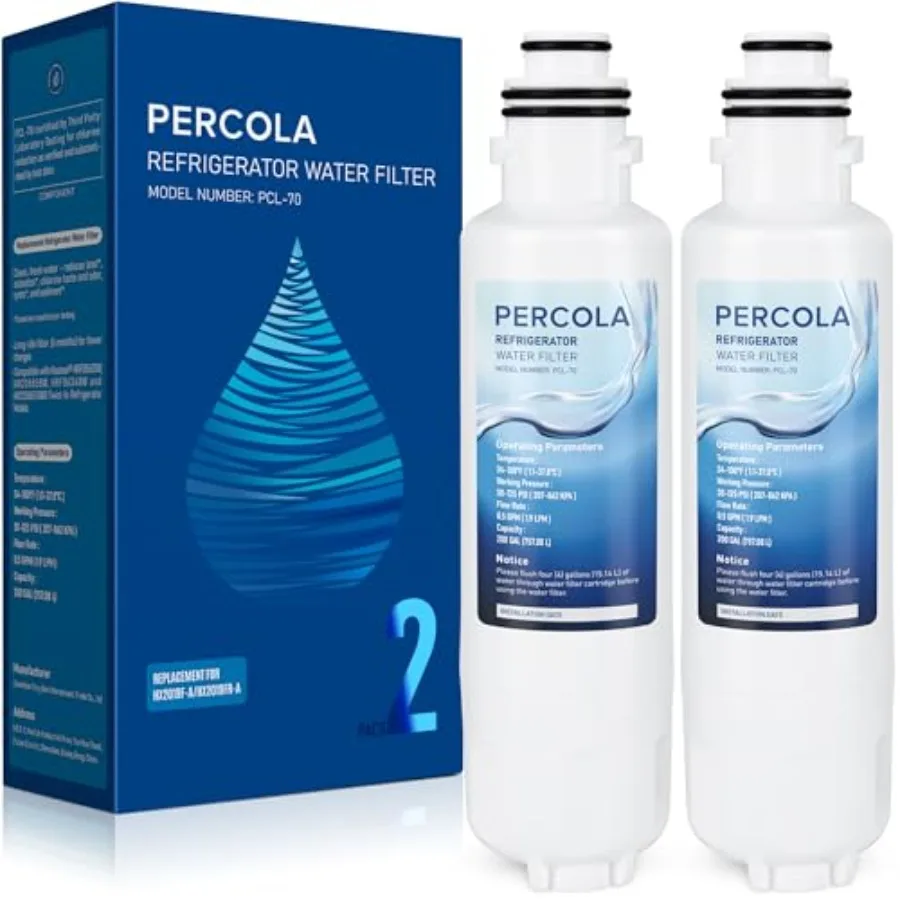 

HX2019FR-A Замена фильтра для воды, совместимая с Hisense HX2019FR-A HX2019F-A HRM260N6TSE HRFD560SW HRCD585BW HRFD634BW HRCD