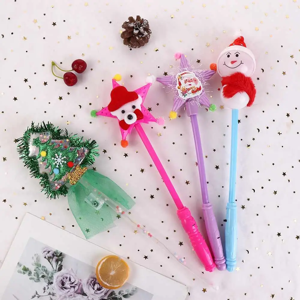 

Christmas Tree Christmas Tree Glow Stick Luminous Prop Atmosphere Christmas Flash Bar LED Snowman Snowman Glow Stick Wedding