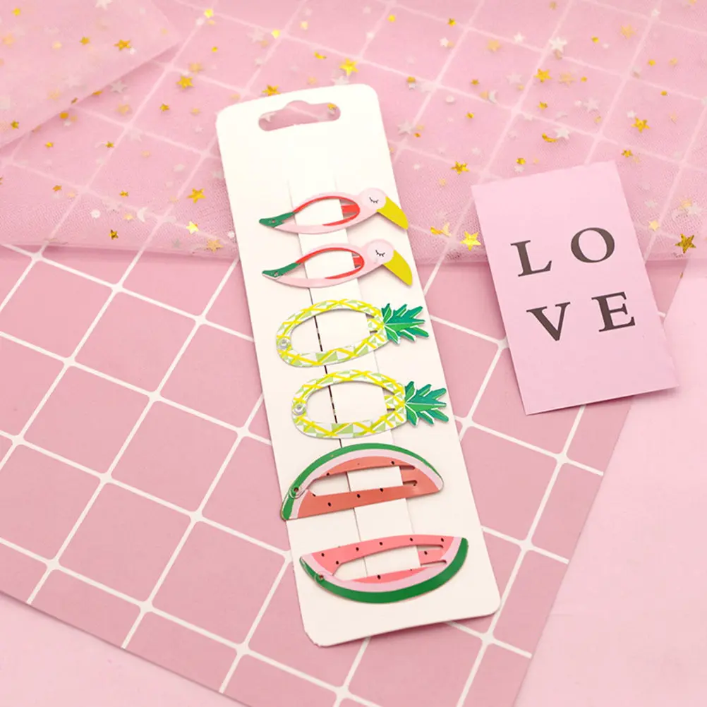 

Набор из 16 заколок-зажимов для волос в виде фруктов: стильные аксессуары для школы, праздников, вечеринок и повседневного использования