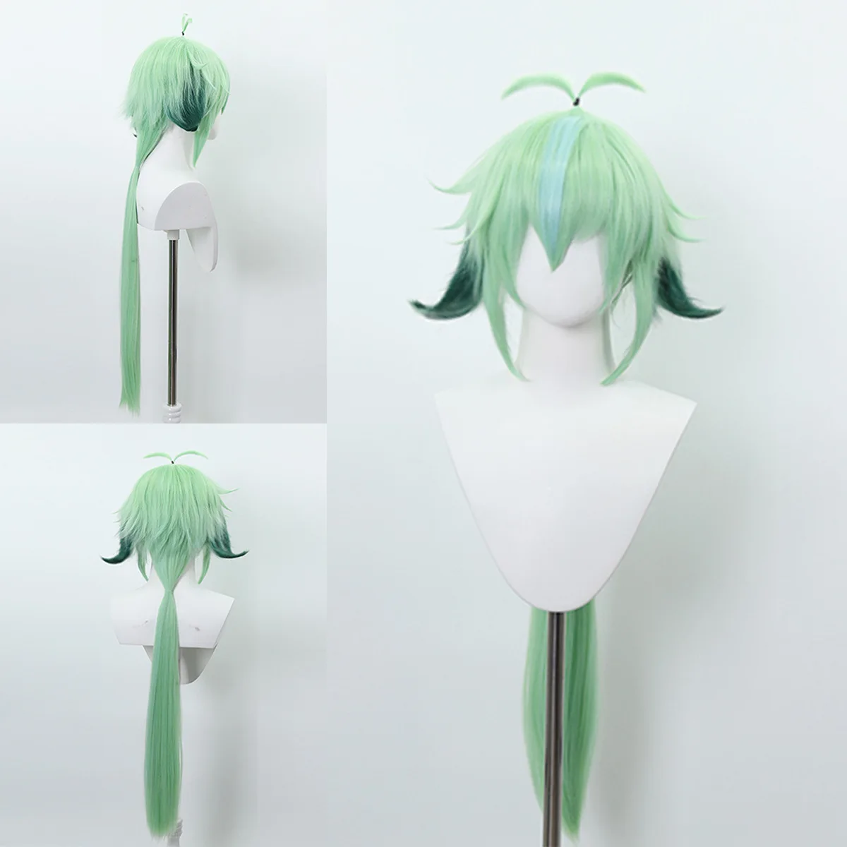 

Genshin Impact Sucrose Cosplay Wig Long Green Apple Wig Cosplay Anime Cosplay Wigs Heat Resistant Synthetic Wigs Halloween