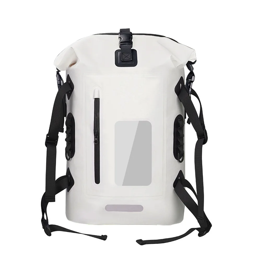 30L PVC Waterproof Drift Bag Swimming Backpack Large River Trekking Shoulder Diving Wet Dry Outdoor Storage Bag