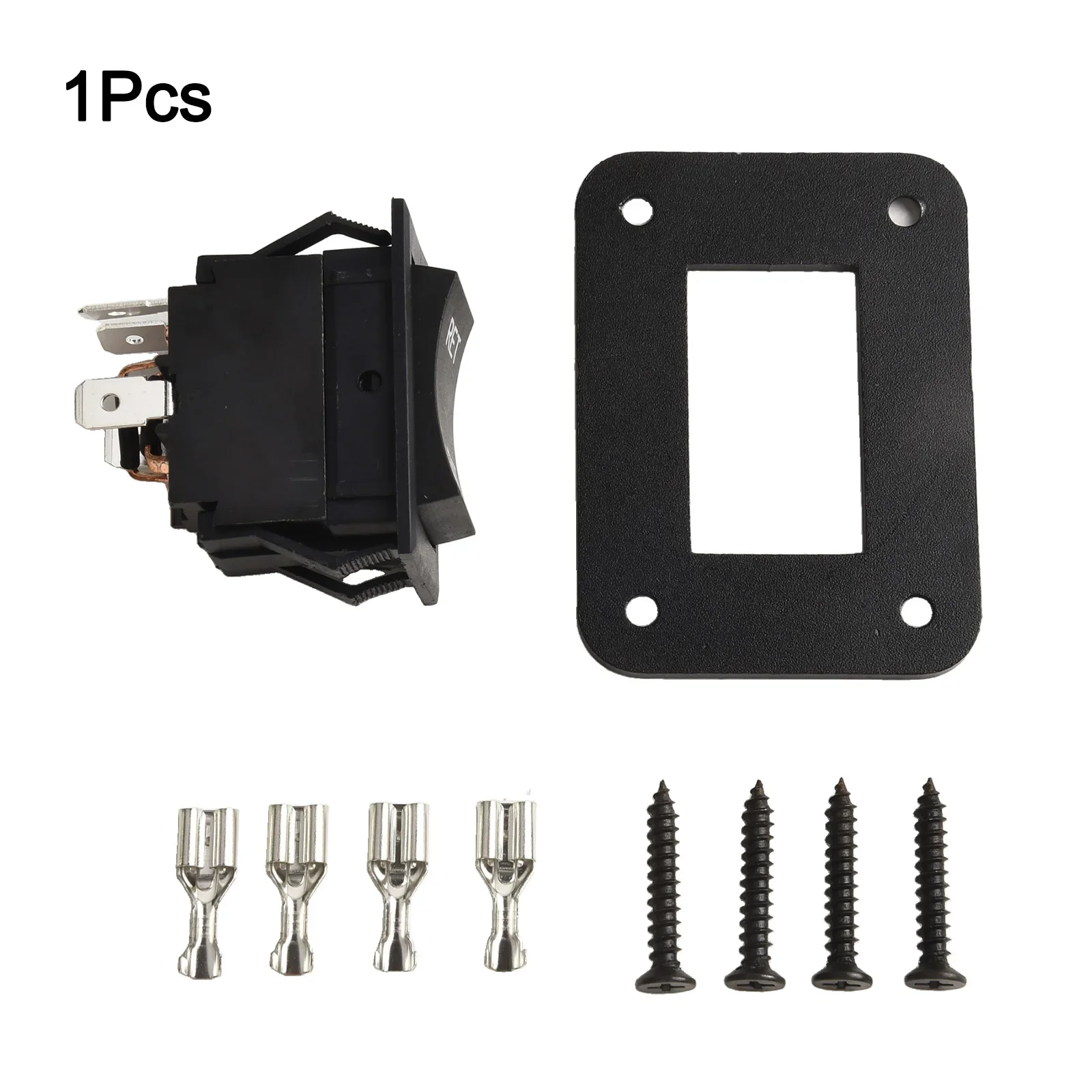 Forward Reverse Rocker Switch with Polarity Reversal for Automotive and Recreational Vehicle Applications 4 Pin DPDT