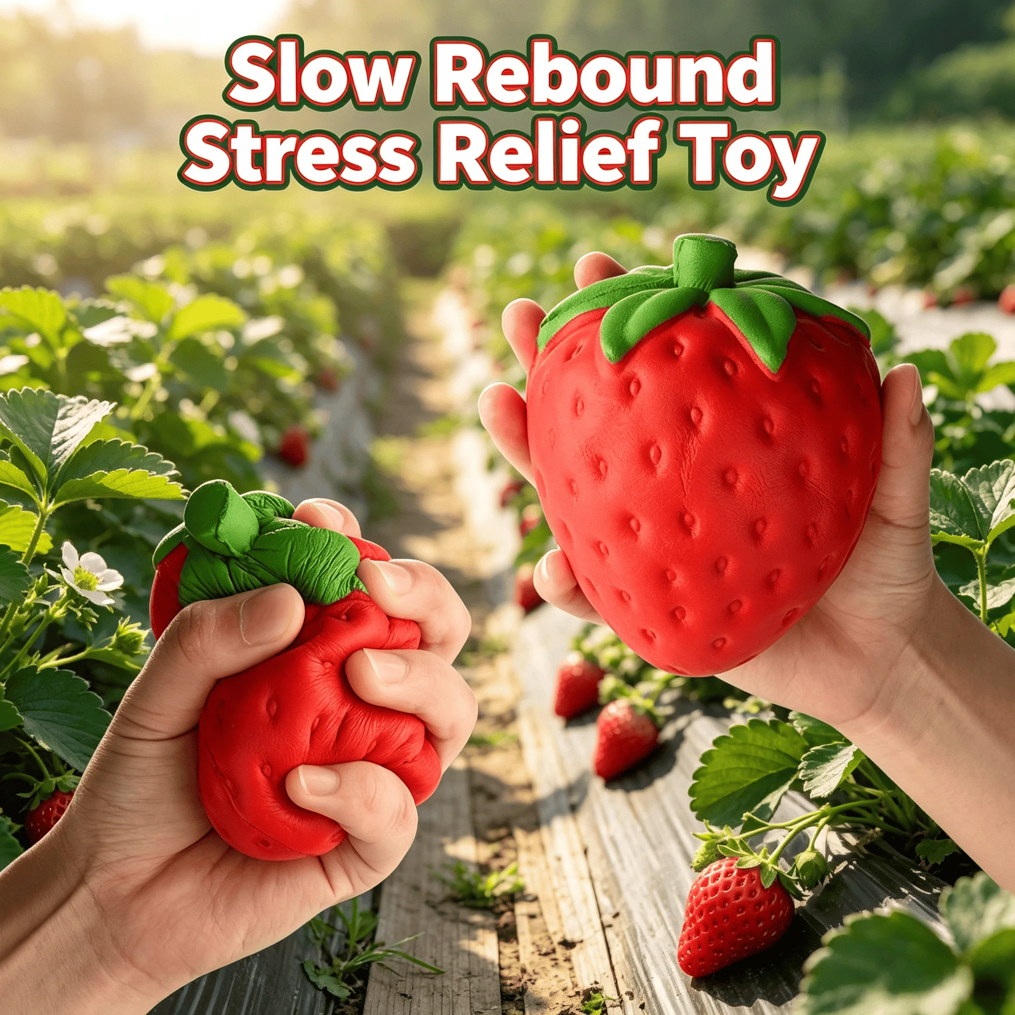 Extra Large Soft Fruit Series Creamy Scented Peach Strawberry Pineapple Slow Rebound Stress Relief Toy Party Gifts