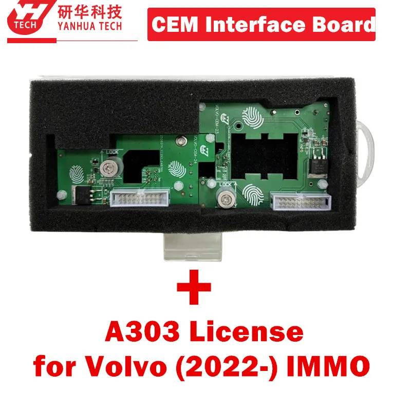 Yanhua Mini ACDP ACDP-2 for Volvo (2023 - 2024) CEM Interface Board Kit 2 Interface Boards/A303 License for Volvo (2022-) IMMO