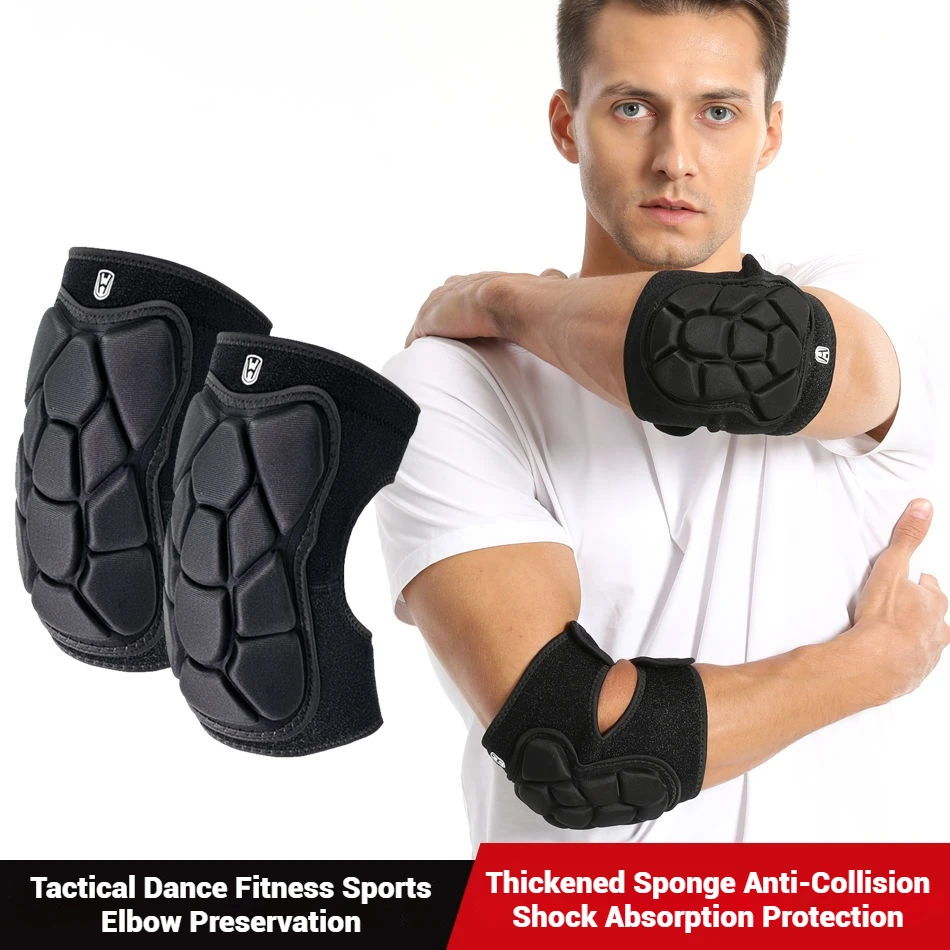 WOSWEIR-ports Elbow Pads Skiing Adults Children Tactical Crawling Training Thickened Roller Skating Anti-collision Skating Ball