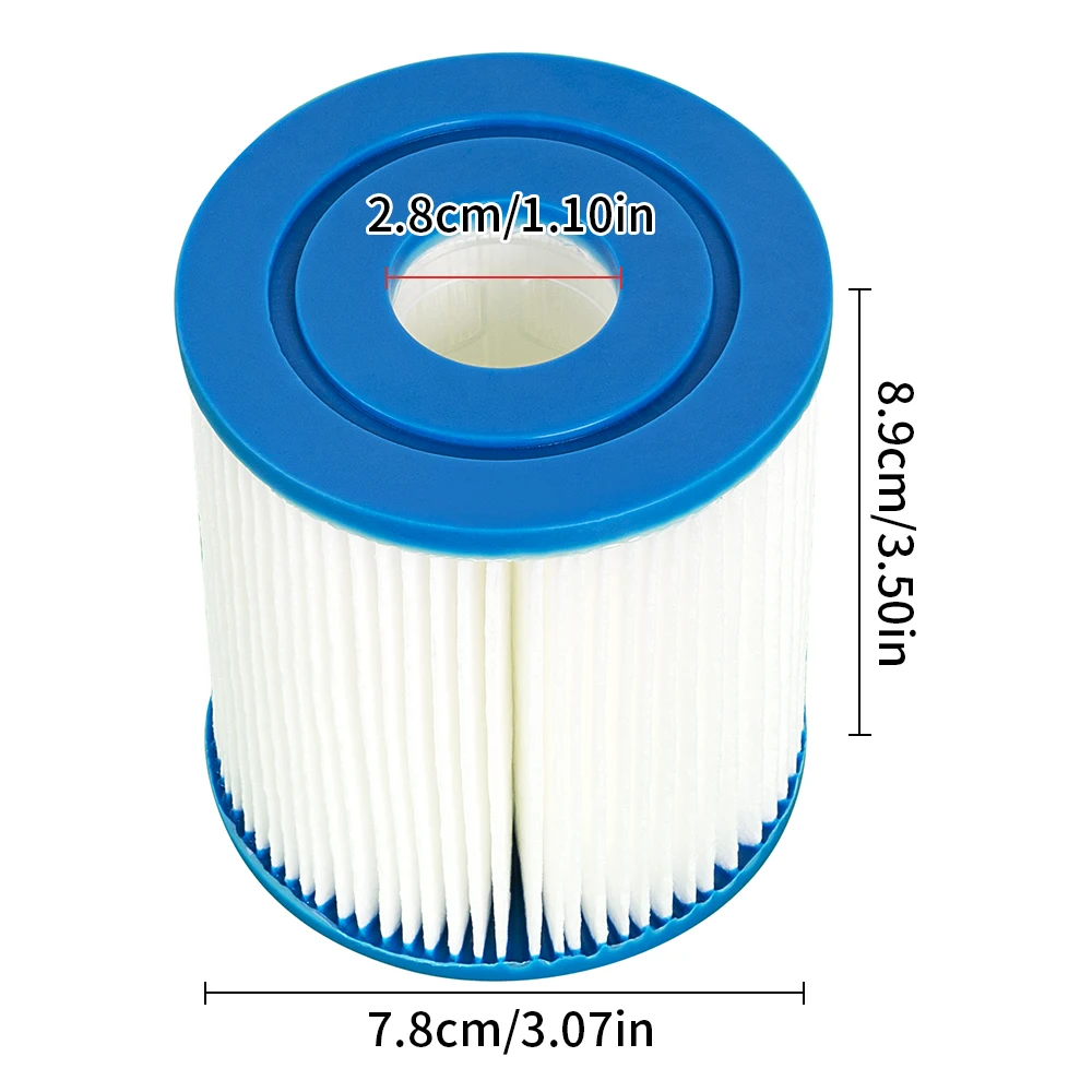 Type I 58093 Filter Cartridge For Bestway 58381 58145 58511E 330 GAL Filter Pump, For Bestway Power Steel Frame Pool