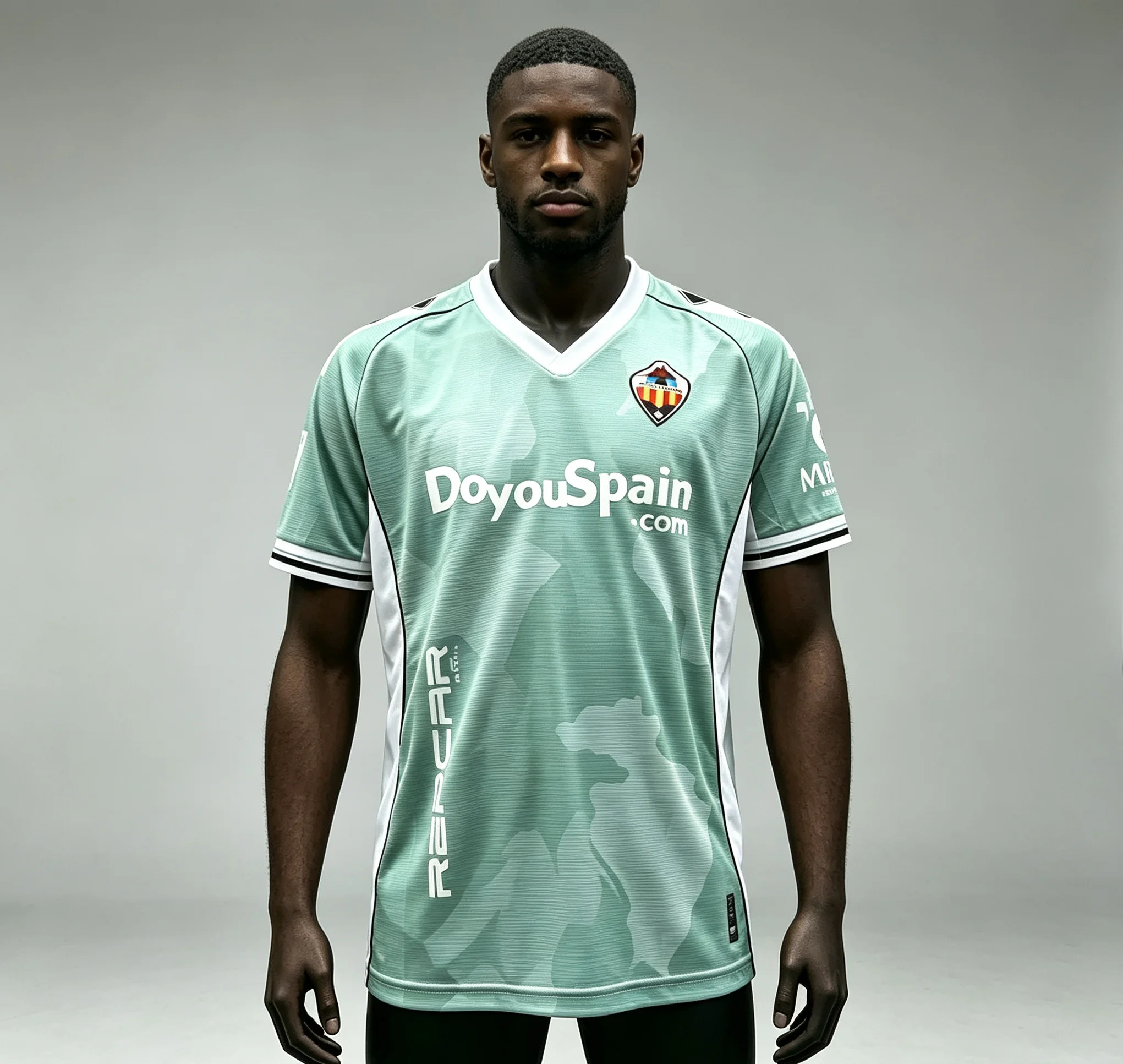 26-27 NEUES Familien-Fußballtrikot Castellon mit Aufdruck, Rundhalsausschnitt, schnelltrocknend, kurzärmelig, Eltern-Kind-Fußballuniform für Erwachsene und Kinder – Detail 1