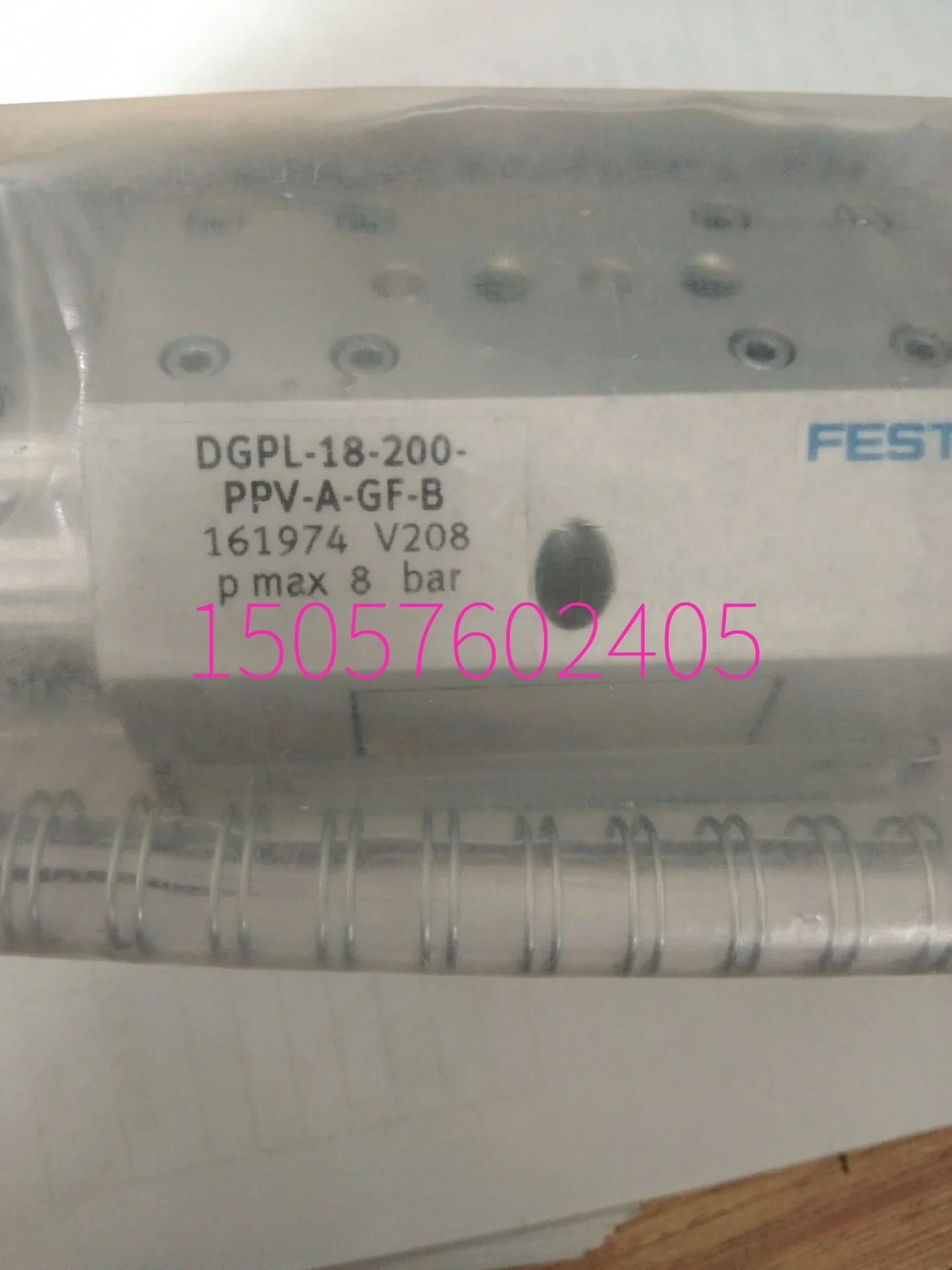 2025 Rodless Cylinder DGPL-18-200-PPV-A-GF-B 161974 In Stock