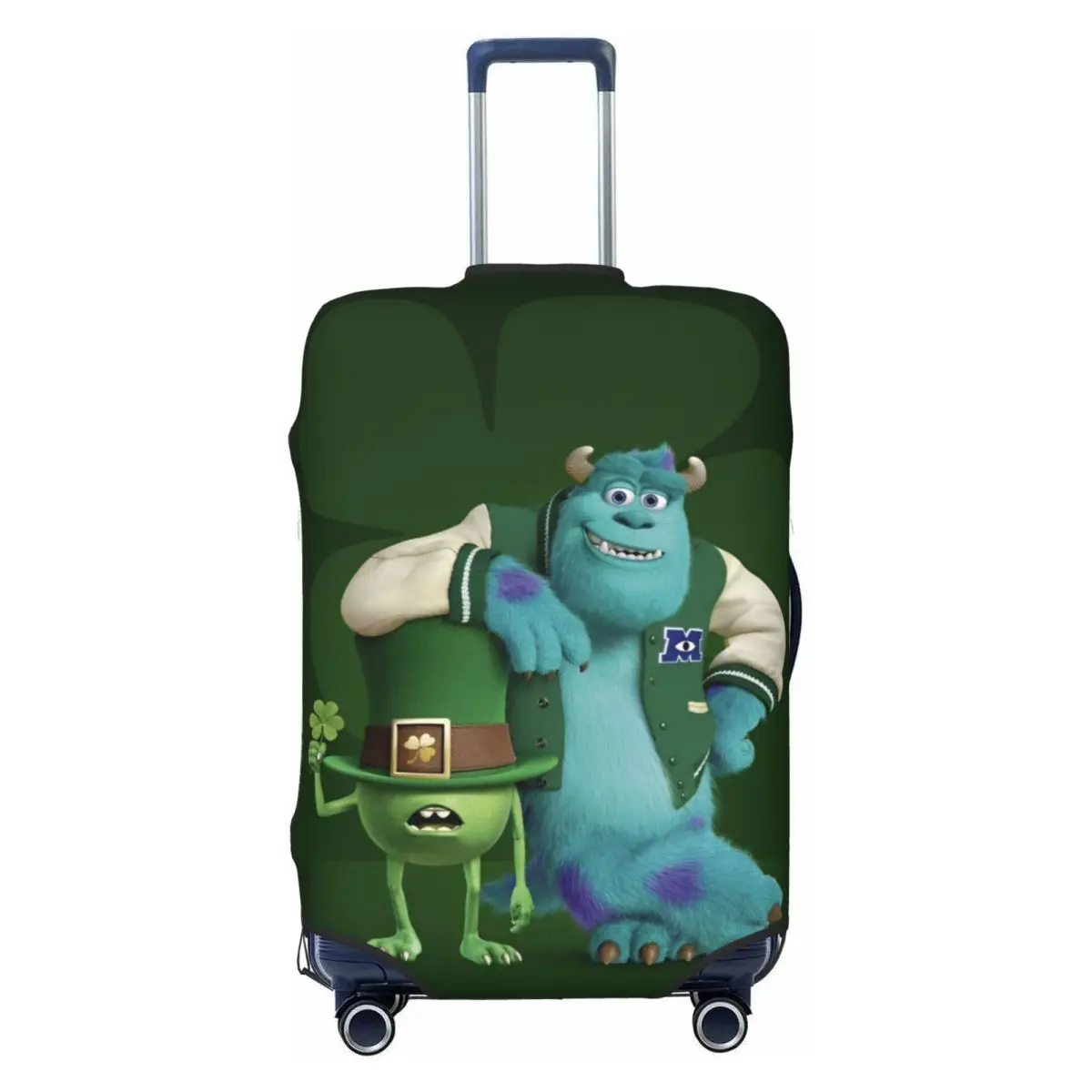 

Университет монстров Inc Джеймс П. Салливан Чехол для чемодана Полетный бизнес Практичные аксессуары для багажа Защита