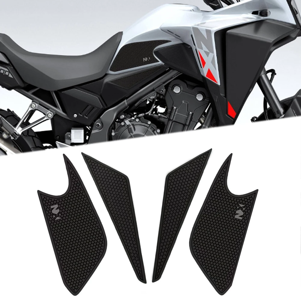 For HONDA NX500 NX 500 NX400 NX 400 2023 2024 Motorcycle New Tank Pad Protector Sticker Decal Gas Knee Grip ﻿