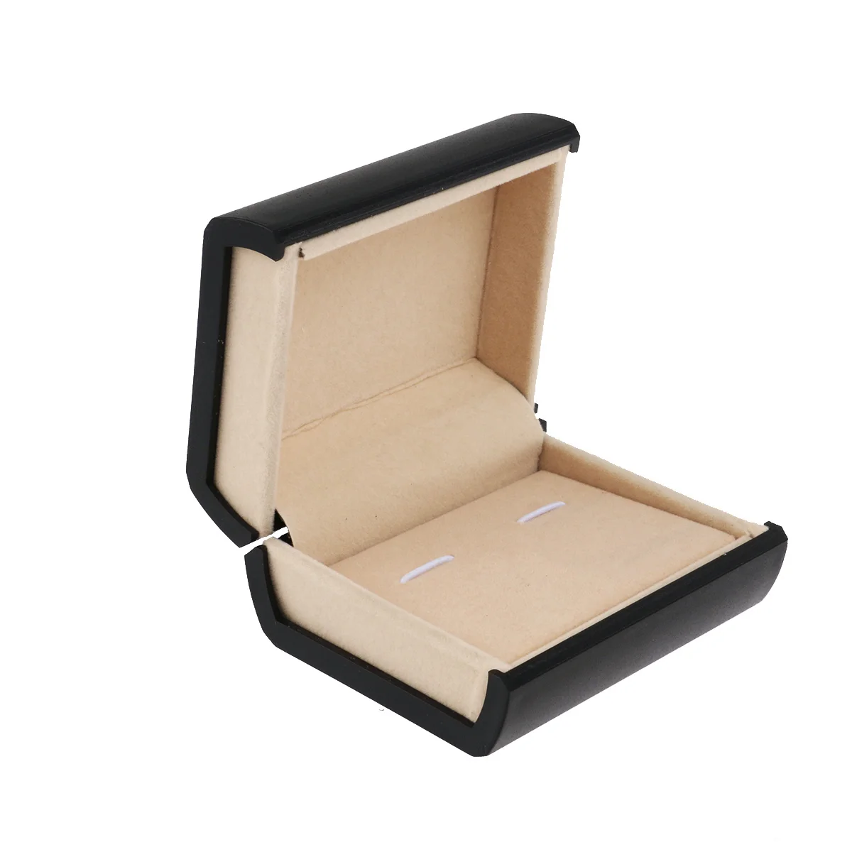 

Черная коробка для хранения запонок, защитная вставка, портативная витрина для ювелирных изделий, подарок для мужчин, парня, мужа