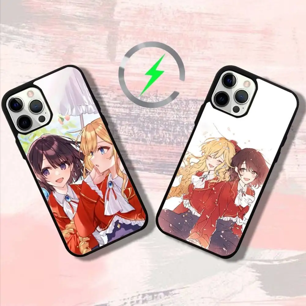 

Anime R-Raes And Claires Phone Case For iPhone 16,15,14,13,12,11,Pro,Max,Plus,Mini,SE4,E Magnetic Magsafe Wireless Charging