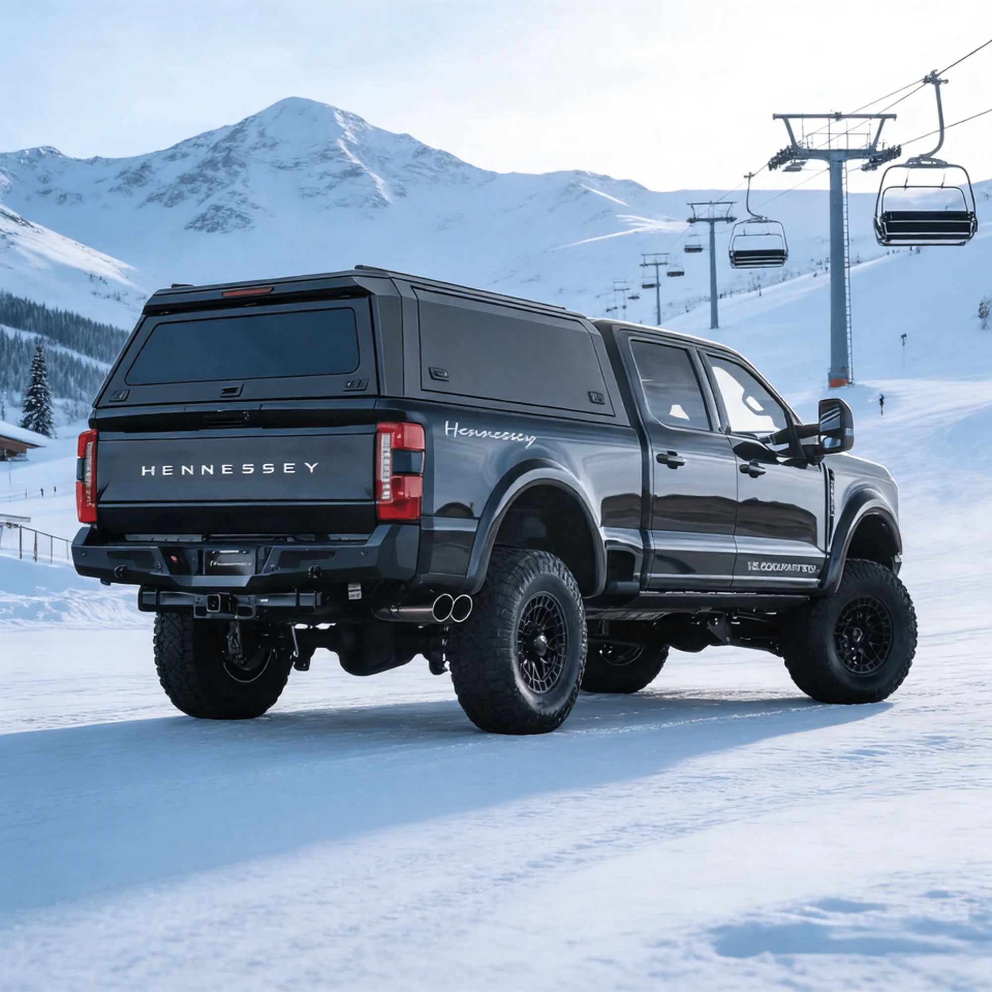Hot Selling Truck Caps Camper Shell Canopy for Pickup Ford Super Duty F250 F350 6.8FT Hard Topper