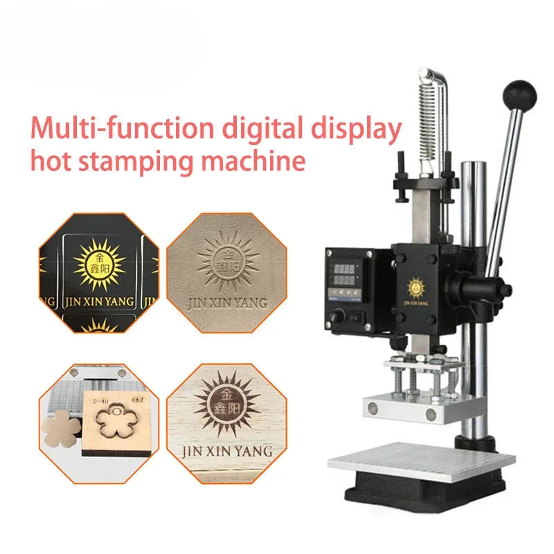 Heat Press Machine Leather Embossing Foil Gold Stamping Hot Pressing Mold Cutting Rhombus Punching Branding Wood