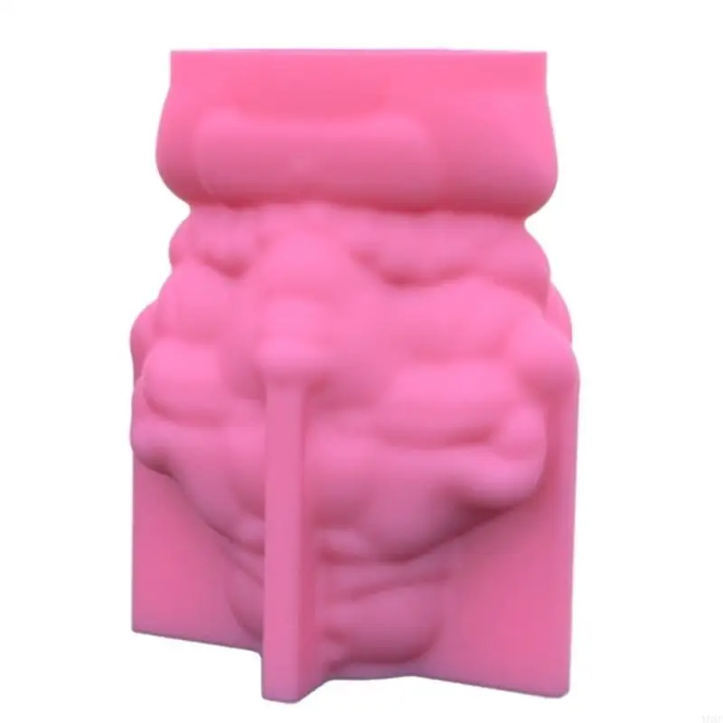 

Y08C Home Decorations Female Flower Pot Resin Mold Reusable Pen Holder Mold