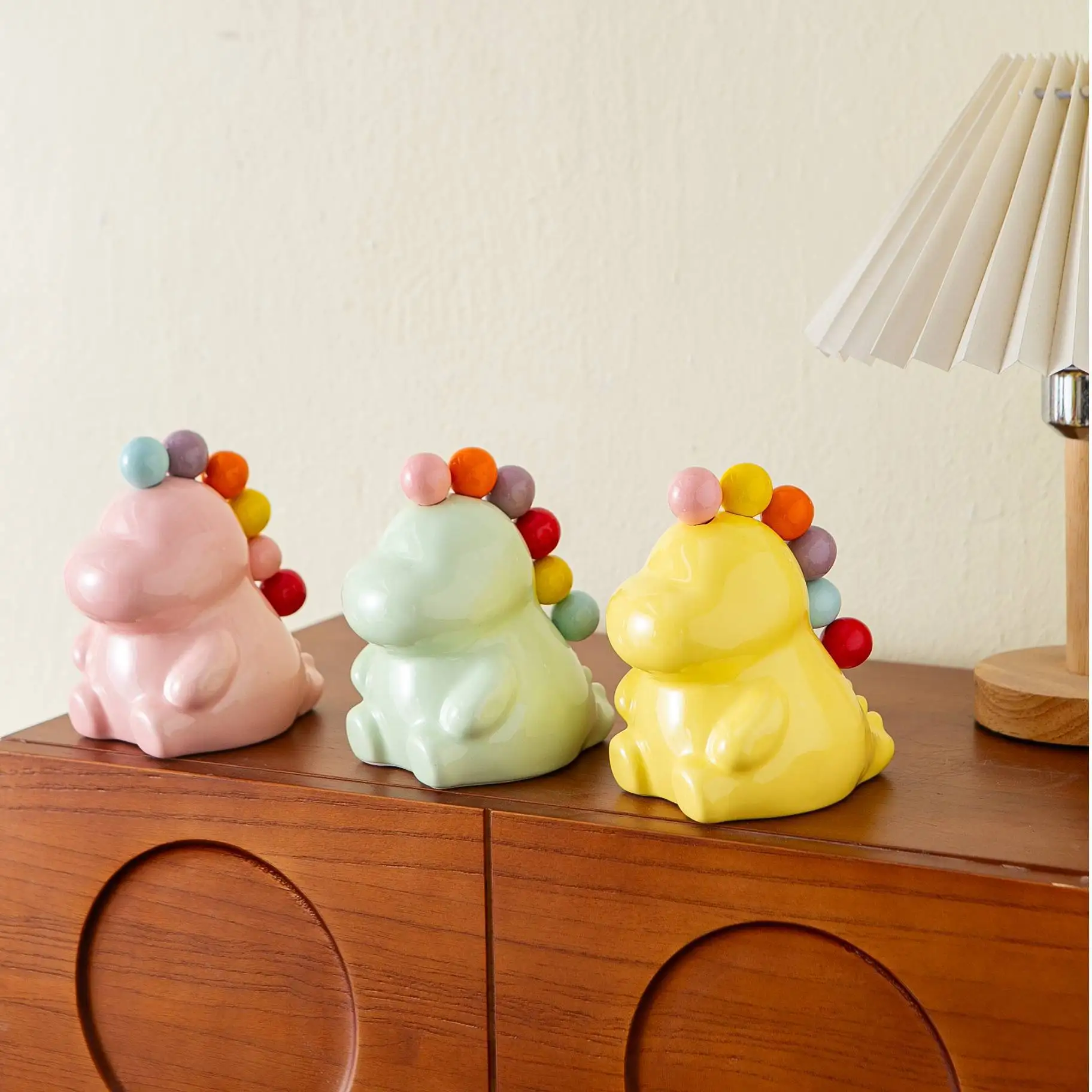 

Банка для хранения детей, милые вилки для крема и фруктов с динозавром, безопасные красочные вилки из нержавеющей стали с