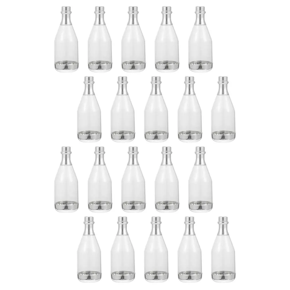 

20Pcs Candy Storage Bottles Mini Wine Bottle Shape Wedding Party Favors Candy Containers Mini Wine Bottles