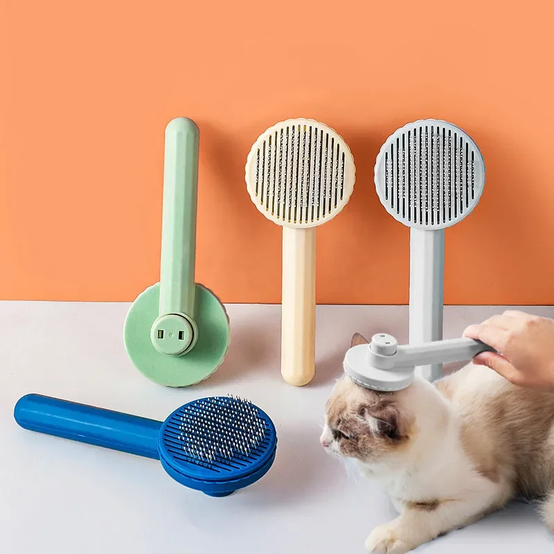 Pet Comb Cat Comb To Floating Hair Comb Brush Dog Comb Clean Long Hair Pet Needle Comb Cat Supplies Pet closet Dog bag holder