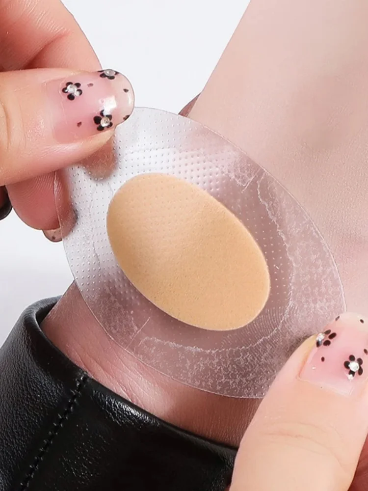 Patchs de Protection du talon en Gel, 10 à 100 pièces, tampons adhésifs pour ampoules, doublure de talon hydrocolloïde, autocollants pour chaussures, plâtre anti-douleur, soins des pieds