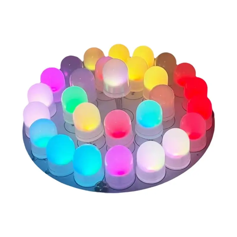 Hot Selling-Touch Control Full-Color LED Lighthouse Kit C51 Microcontroller Based DIY Electronic Soldering Project,Touch Control
