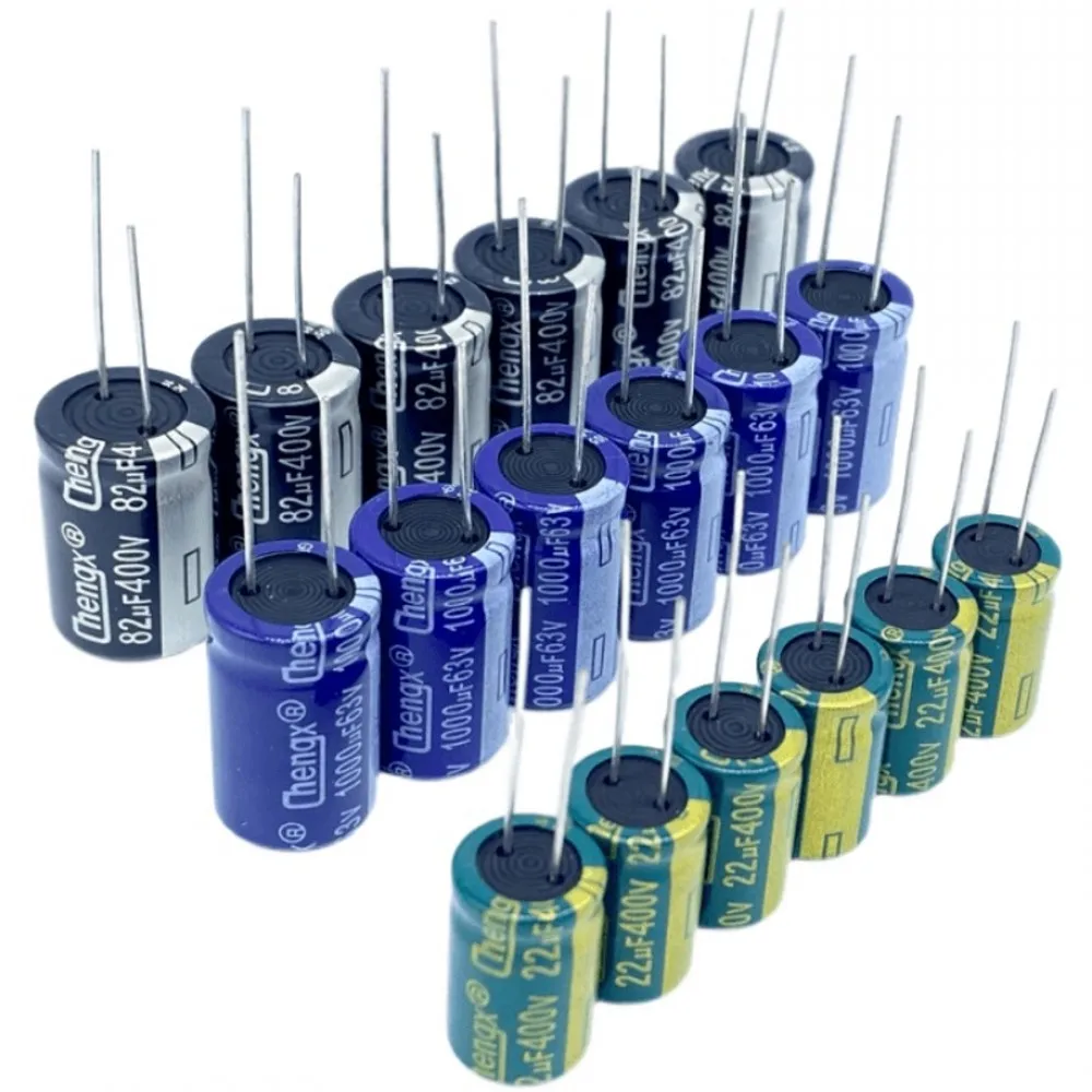 250V Aluminum capacitor 1uF 2.2uF 3.3uF 4.7uF 6.8uF 10uF 22uF 33uF 47uF 68uF 100uF 220uf