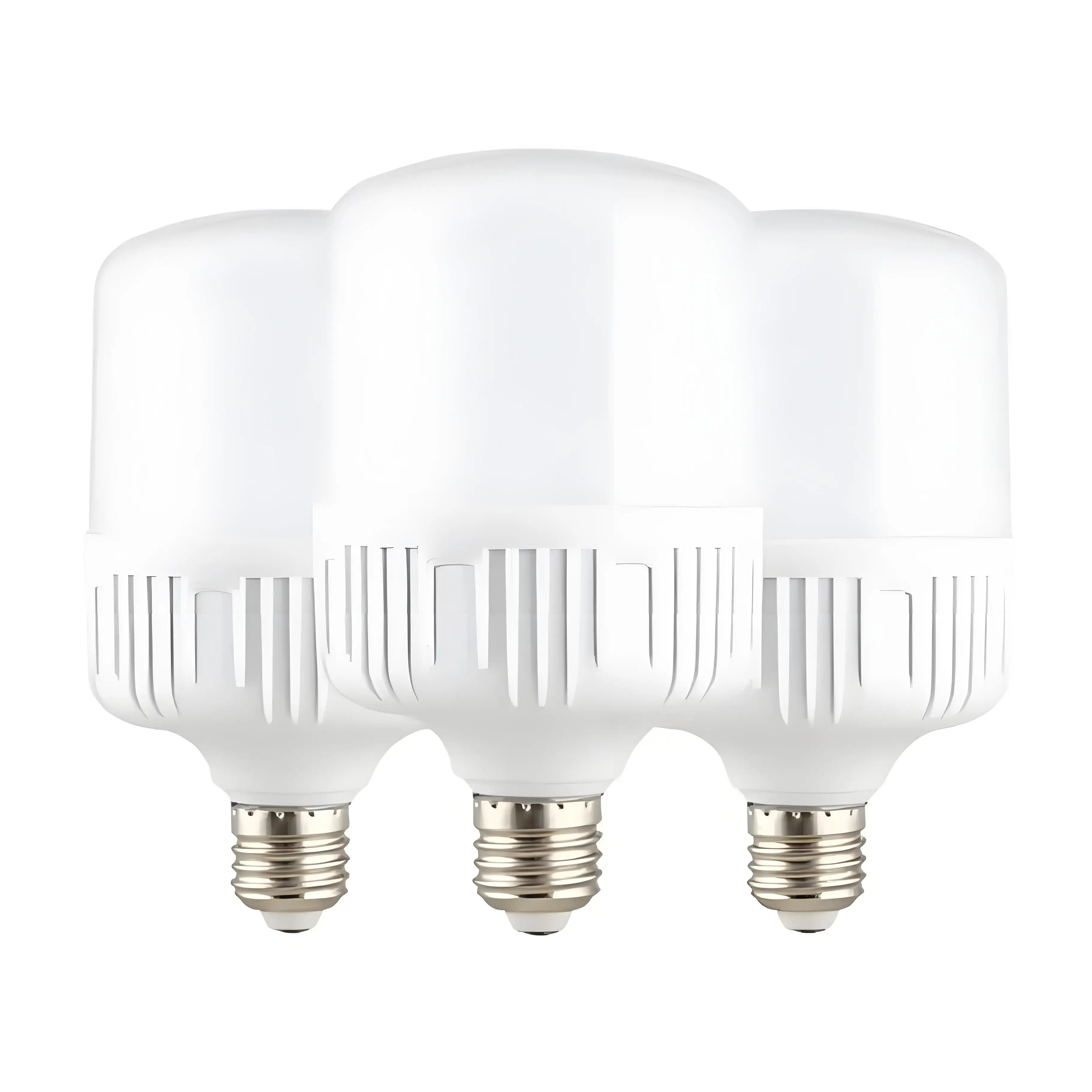100W E27 LED Bulb 220V High Brightness No Flicker Energy Saving Lamp Eye Protection White Light with Efficient Heat Dissipation