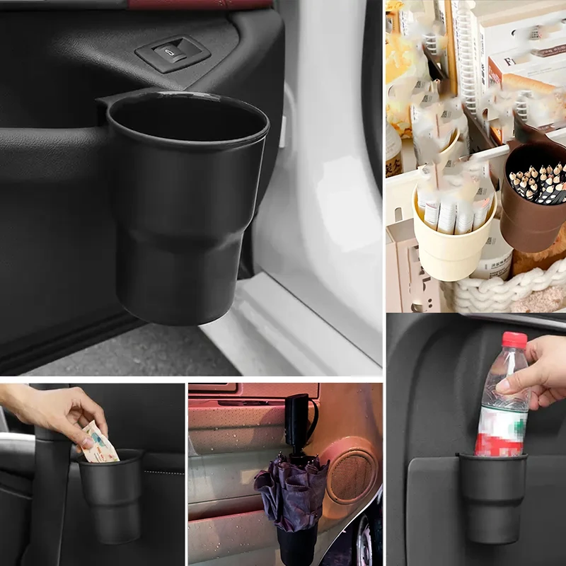 Universal Car Cup Holder Mount - Adjustable Multi-Functional Beverage Shelf With Air Vent Suspension Bracket For Drinks