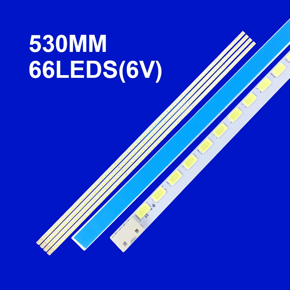 

4PCS LED Strip for 47LE4600 47LE5500 47LE5300 47LX6500 47LE5400 47E70RG LE47A300N 47LE5900 LC470EUH SC A1 47LE5300-CA