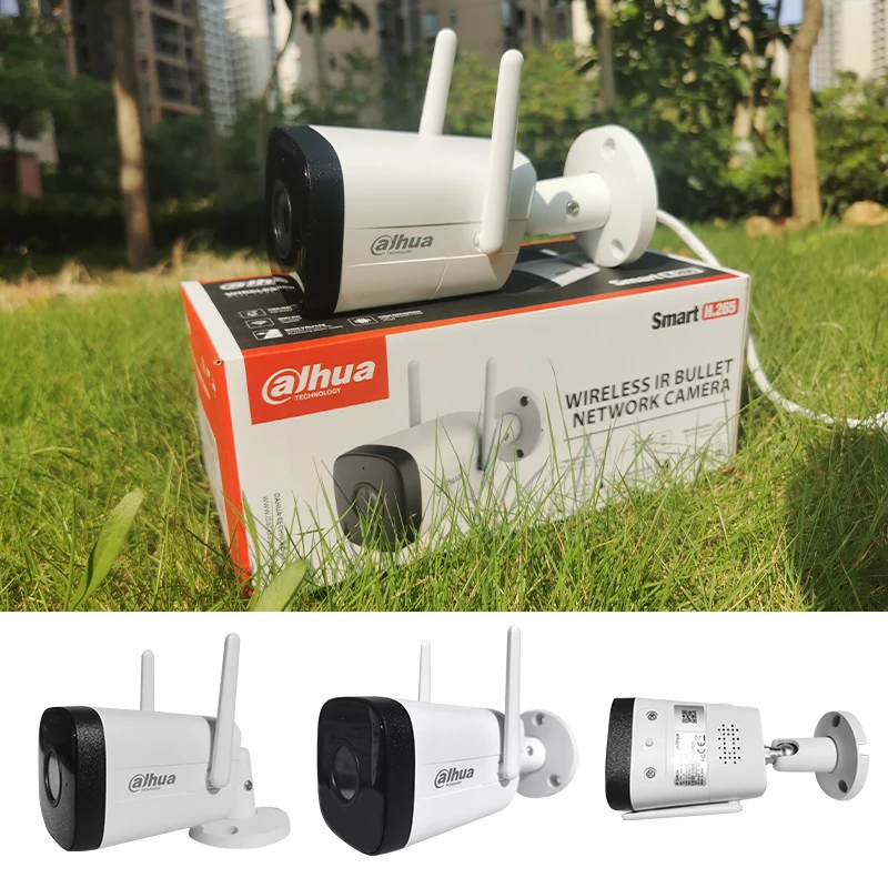 Imagem -05 - Dahua-câmera ao ar Livre em Casa sem Fio Antena Dupla Detecção de Movimento Segurança Cctv Wi-fi Áudio Bidirecional Alimentação 4mp Hfw1430dt-stw dc 12v