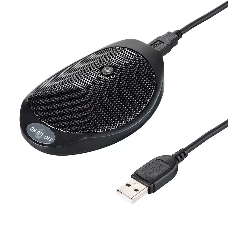 Suitable for Conference Microphone USB Omnidirectional Microphone High Sensitivity Radio 5 Meters Wide Radio