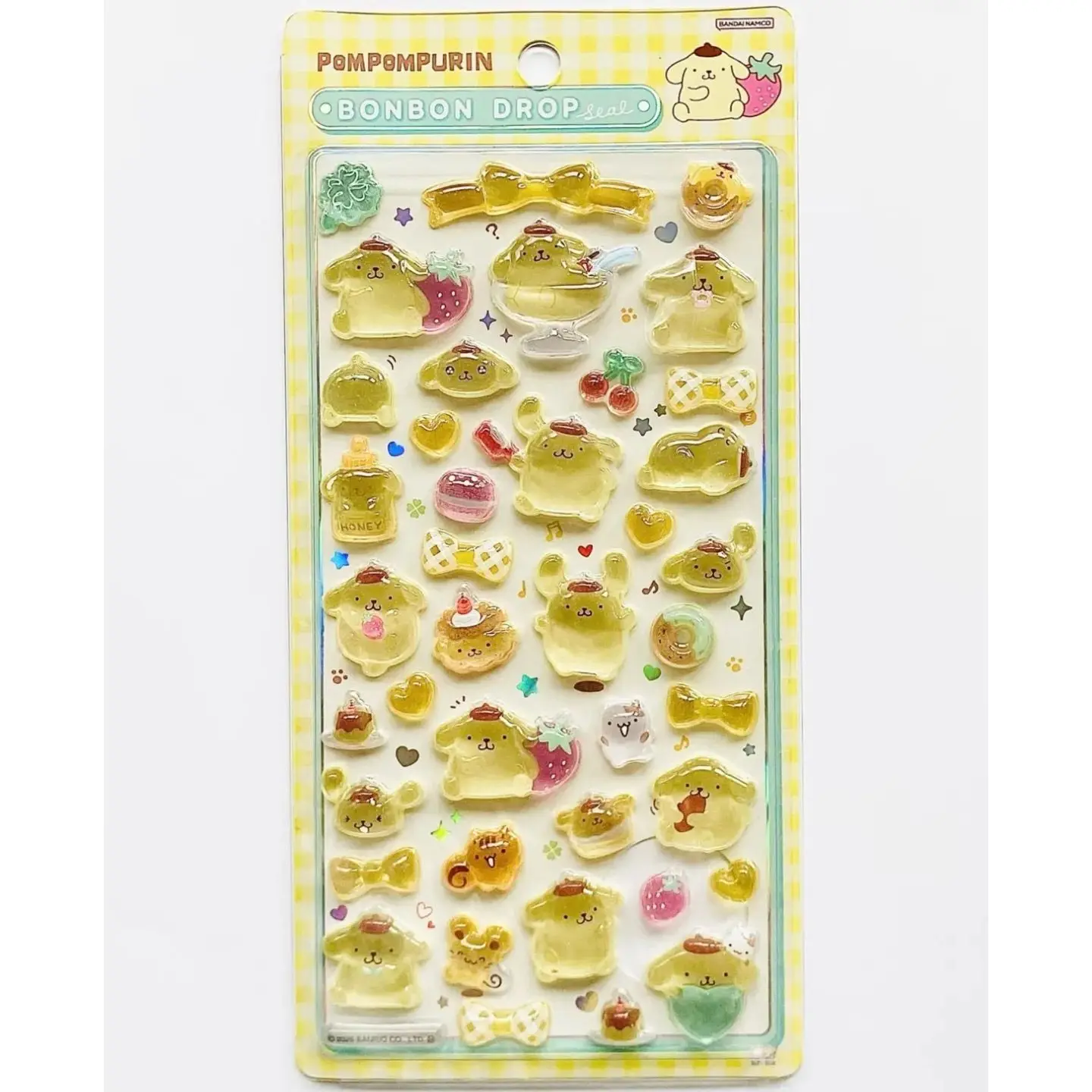 جديد سانريو الغذاء سلسلة ثلاثية الأبعاد ملصقات كريستال الكرتون مرحبا كيتي Hangyodon جراب هاتف لتقوم بها بنفسك الديكور الإبداع مكافأة ملصق #4