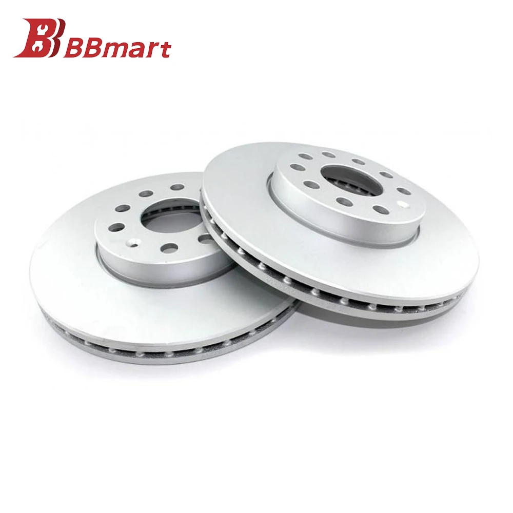 5Q0615301H BBmart Auto Parts 1 Pair Front Brake Discs For Skoda Karoq Octavia Superb Yeti Vw AudiCar Accessories