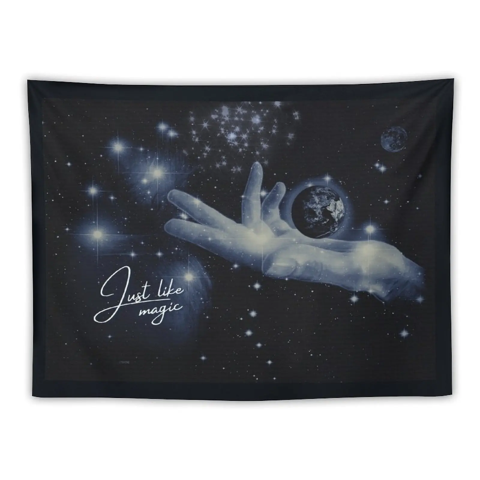 just like magic ari positions galaxy Tapestry Aesthetic Room Decor Korean Aesthetic Room Decoration Tapestry