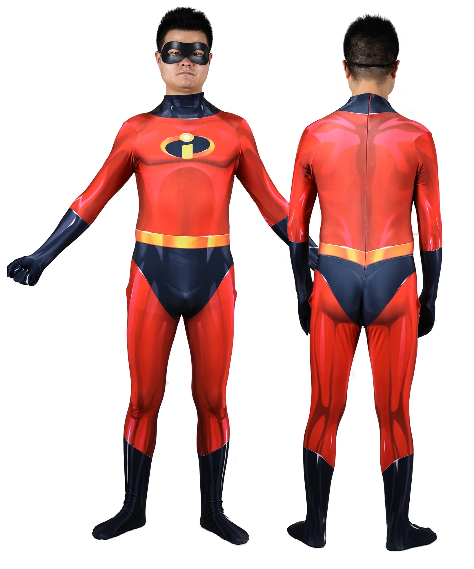 Halloween The Incredibles 2 Elastigirl Superhero Cosplay Costume Zentai Bodysuit Girls Women Party Jumpsuits Adults Kids